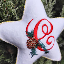 Load image into Gallery viewer, Estrella navidad bordada